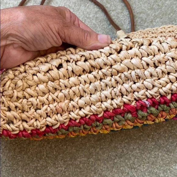 Cappelli Straworld Inc Multicolored Straw Bag - Picture 11 of 11